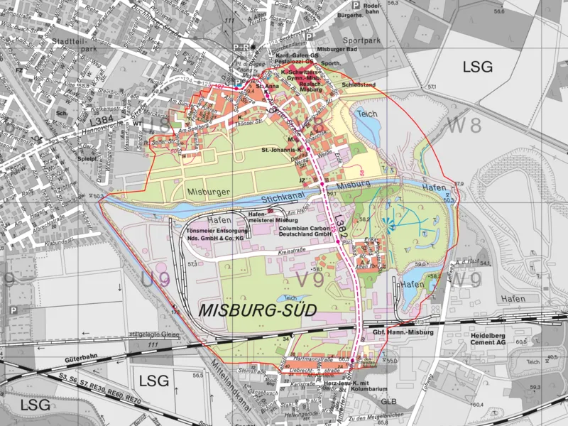 Evakuierungsradius Kampfmittelverdacht Misburg-S&uuml;d 27.09.21